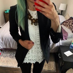 ✨J.Crew Black Wool Blazer size 2✨